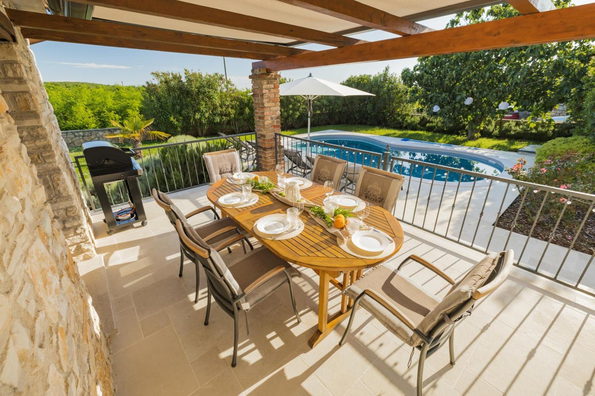 Villa Jurinea In Istrien Mit Pool Barat  Extérieur photo